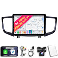 8CORE 4+64GB Android 14 Car Radio Stereo for Honda Pilot Ridgeline 2016 2017 2018 2019, 9 Inch Touch Screen Head Unit Dash Kit with Wireless CarPlay Android Auto, GPS Navigation Bluetooth SWC WiFi 5G