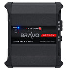 Stetsom Bravo Attack 3000 1 Ohm Mono Car Amplifier, 3000.1 3K Watts RMS, 1Ω Stable Car Audio, Full Range HD Sound Quality, 3000x1, Crossover & Bass Boost, Car Stereo Speaker MD, Smart Coolers