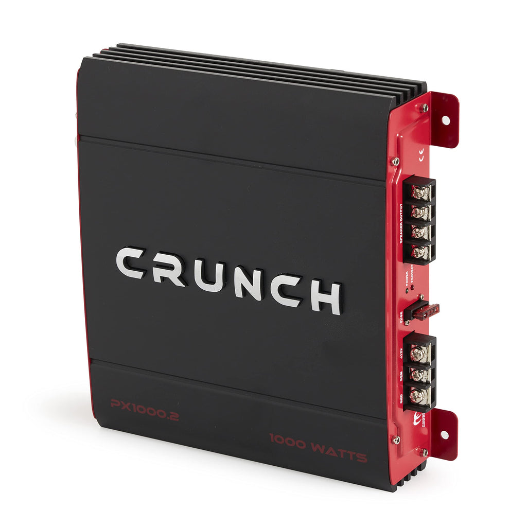 Crunch Power X 1000W 2 Channel Car Audio Amplifier, 3 Pack