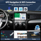 4G+128G Car Stereo Radio for Kia Sorento 2009-2012 (Manual AC) with Wireless CarPlay Android Auto 10 Inch Incell 1280 * 720 Touch Screen Head Unit with GPS Bluetooth WiFi FM RDS Backup Camera