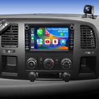 4+64GB 5GWiFi6 Upgrade Car Radio for Chevy Silverado 1500 GMC Sierra 1500 2007-2013, Tahoe Yukon 2007-2014, Equinox Acadia Savana 10" Touch Screen Stereo, Wireless Carplay Android Auto Camera GPS FM