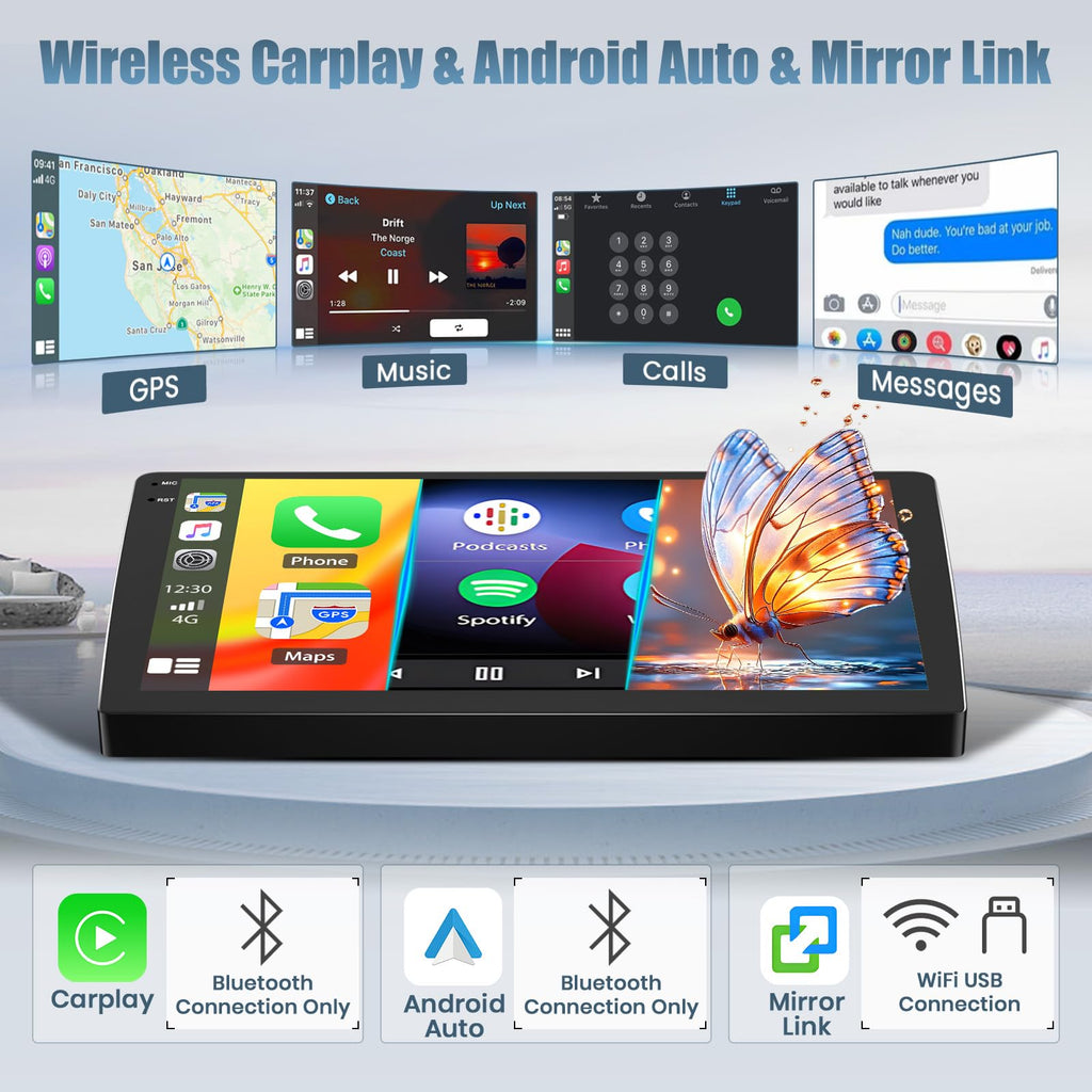 4+128G 9" Car Radio for Acura TSX 2009-2014/Honda Accord 2008-2012