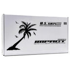 US Amps IMPACT-1000.1 Monoblock 1500W RMS Class D Mini Amplifier