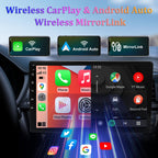 10 inch Car Stereo Radio for Jeep Grand Cherokee 2014-2022, Android 13 Car Stereo Radio w/CarPlay &Android Auto Radio, Support WiFi GPS Navigation Bluetooth AHD Backup Camera - 2+32G