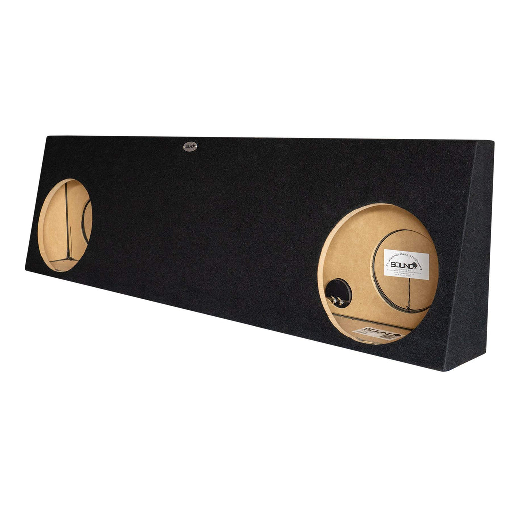 SoundBox F250/F350/F450 SuperDuty Crew Cab 2004-2016 12" Frontfire Subwoofer Enclosure