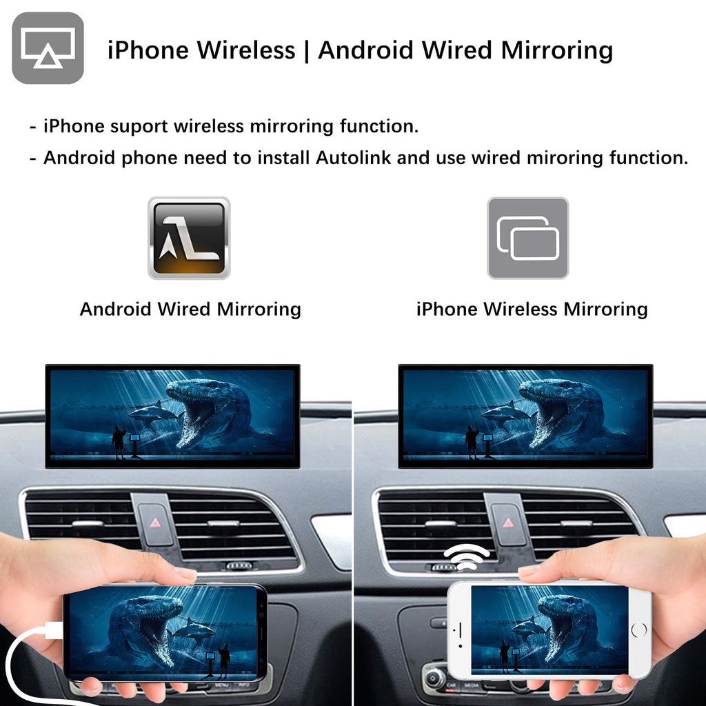 12.3" Wireless CarPlay Touchscreen for Audi Q3 MMI 3G+ 2013-2018