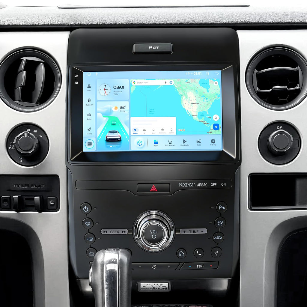 4+64G Radio Upgrade for Ford F150 2013 2014, with Carplay Android Auto