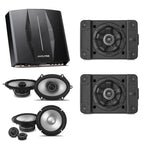 Alpine PXE-C80-88 OPTIM8 8-Channel Hi-Res DSP Amplifier w/ (2) SS-SB12 Subwoofer, S2-S65C 6.5" & S2-S68 Bundle