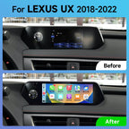 10.25" Touchscreen Wireless CarPlay Android Auto Radio for Lexus UX 2018-2022 GPS Navigation Media Player Bluetooth