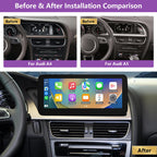 2026 12.3" CarPlay Android Auto Screen for Audi A4 A5 S4 S5