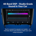 6+128GB Android 15 Car Stereo for Nissan Rogue X-Trail Qashqai 2014-2018