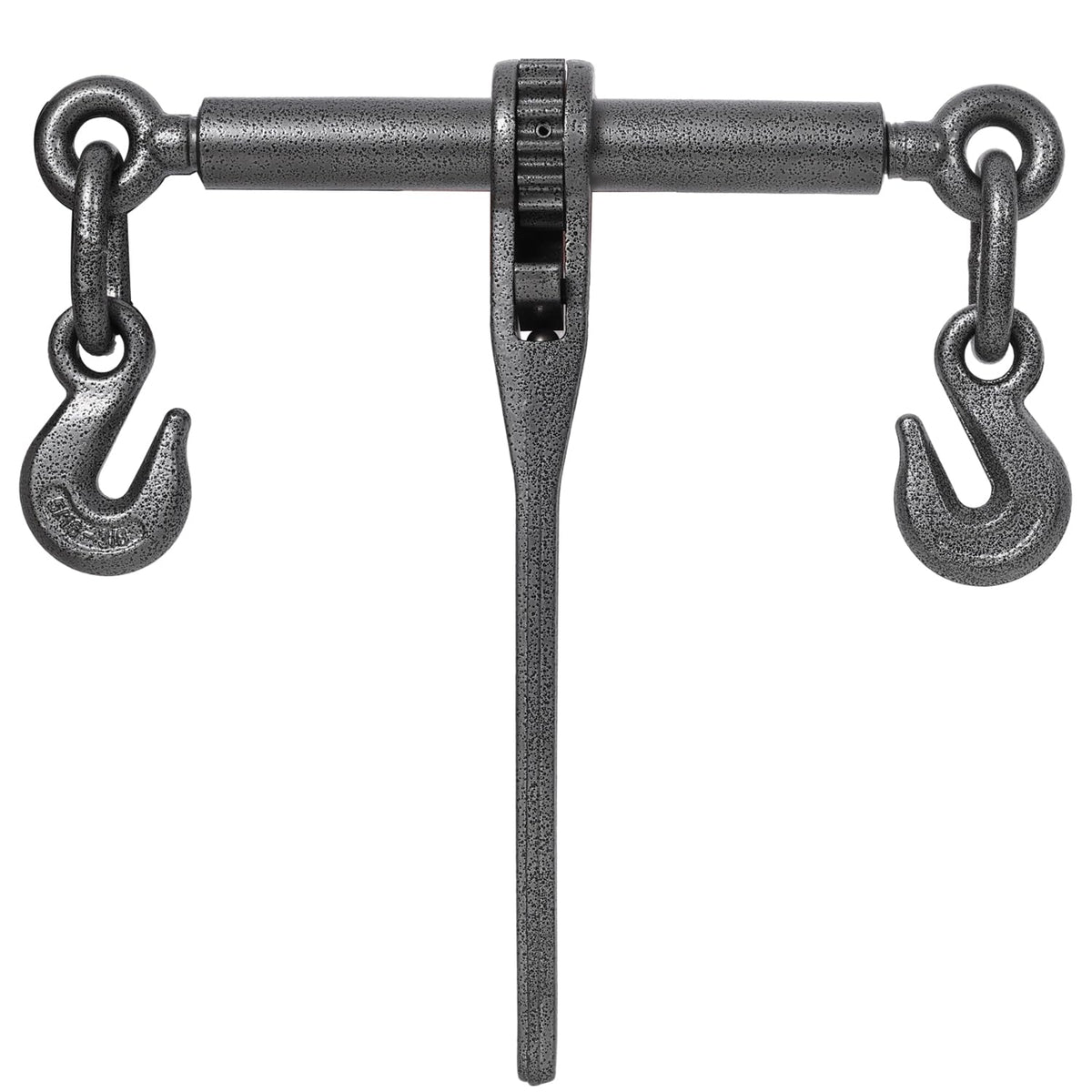 Heavy-Duty Ratchet Binders with Adjustable Hooks & 9200lbs Load Capacity - 4-Pack Black