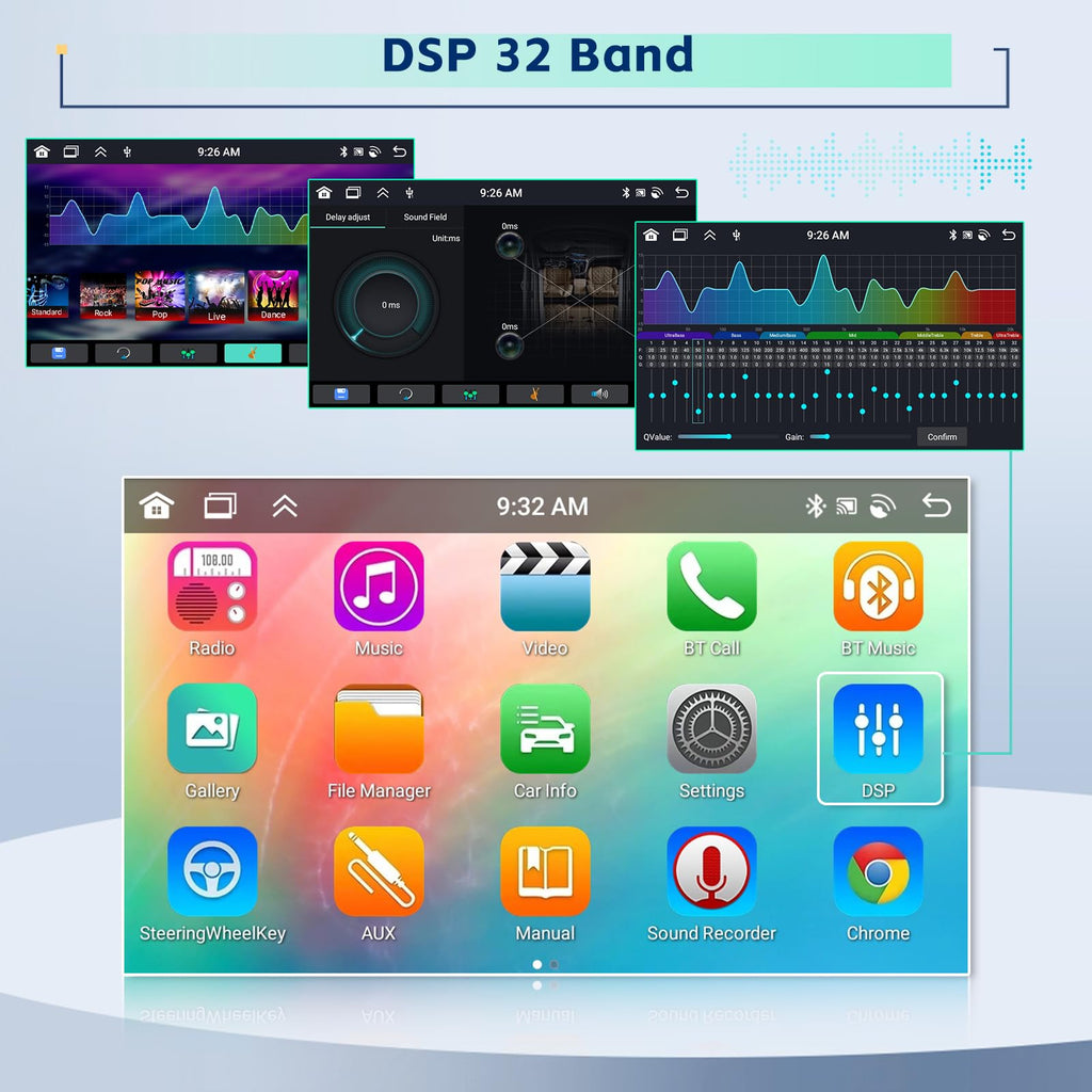 [8Core 4+64GB] Android Car Radio for Kia Soul 2014-2017 with 5Ghz WiFi