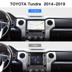 10.2’’ Android System Car Stereo Multimedia Radio Receiver for Toyota Tundra 2014-2019,with Wireless CarPlay & Android Auto,1280×720 Resolution,QLED Touchscreen (4G+64G)