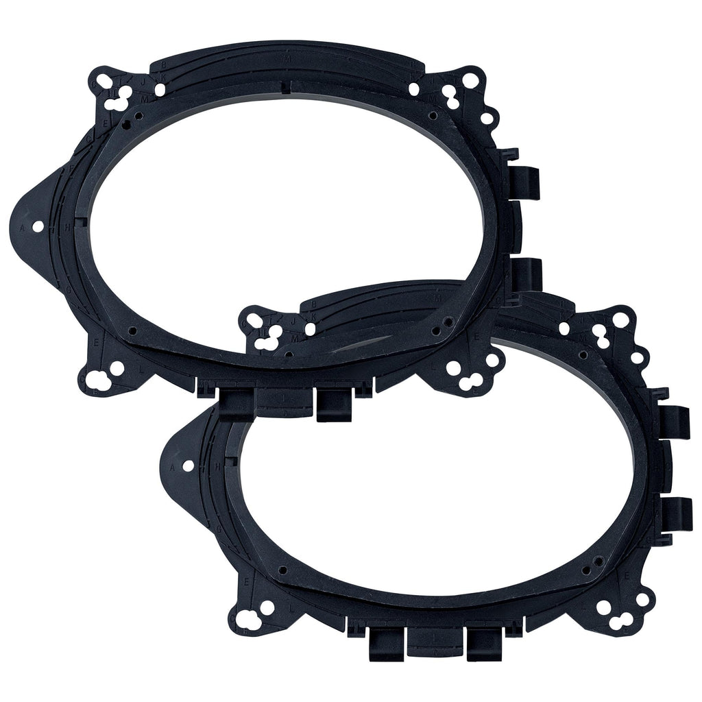 Alpine Speakers 6X9 inch for Toyota Corolla 2014-2019 Upgrade Kit - Pair of S2 Series with Adapters and Harness, Car Audio Rear Deck Speaker S2-S69