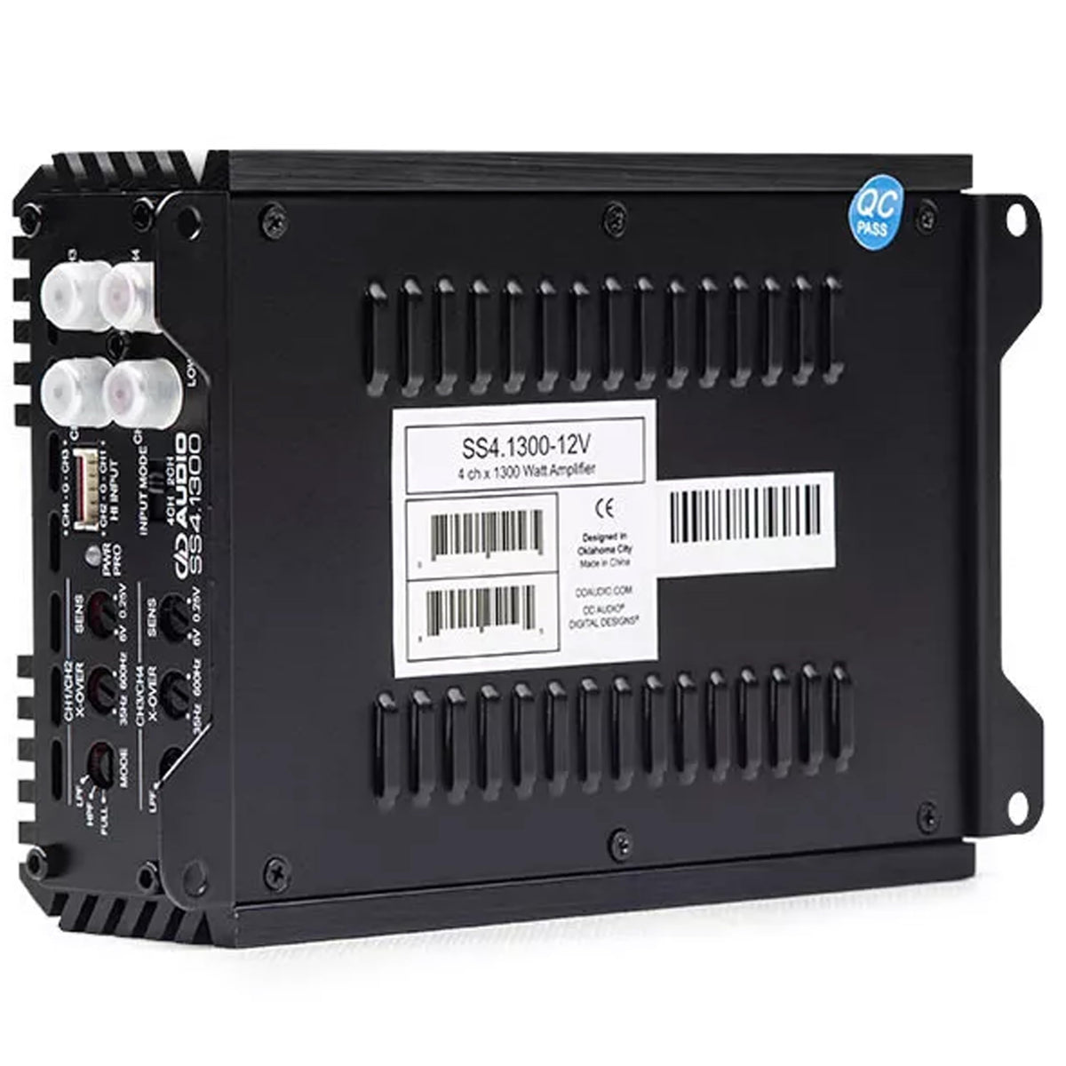 DD Audio SS4.1300 4-Channel 1300W RMS Compact Motorcycle Amplifier