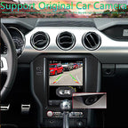 32GB ROM,10.4 Inch for Ford Mustang Radio Upgrade 2015-2023,Android Stereo Replacement,Touch Screen,8core CPU,Carplay and Android Auto,Keep SWC and Factory Camera GPS Navigation System Bluetooth