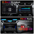 8 Core Car Stereo Radio for Honda CRV 2017-2021, 4+64G 10" QLED Touch Screen Car Radio with Wireless Carplay/Android Auto with WiFi GPS Navigation, Bluetooth, SWC/AM FM Radio