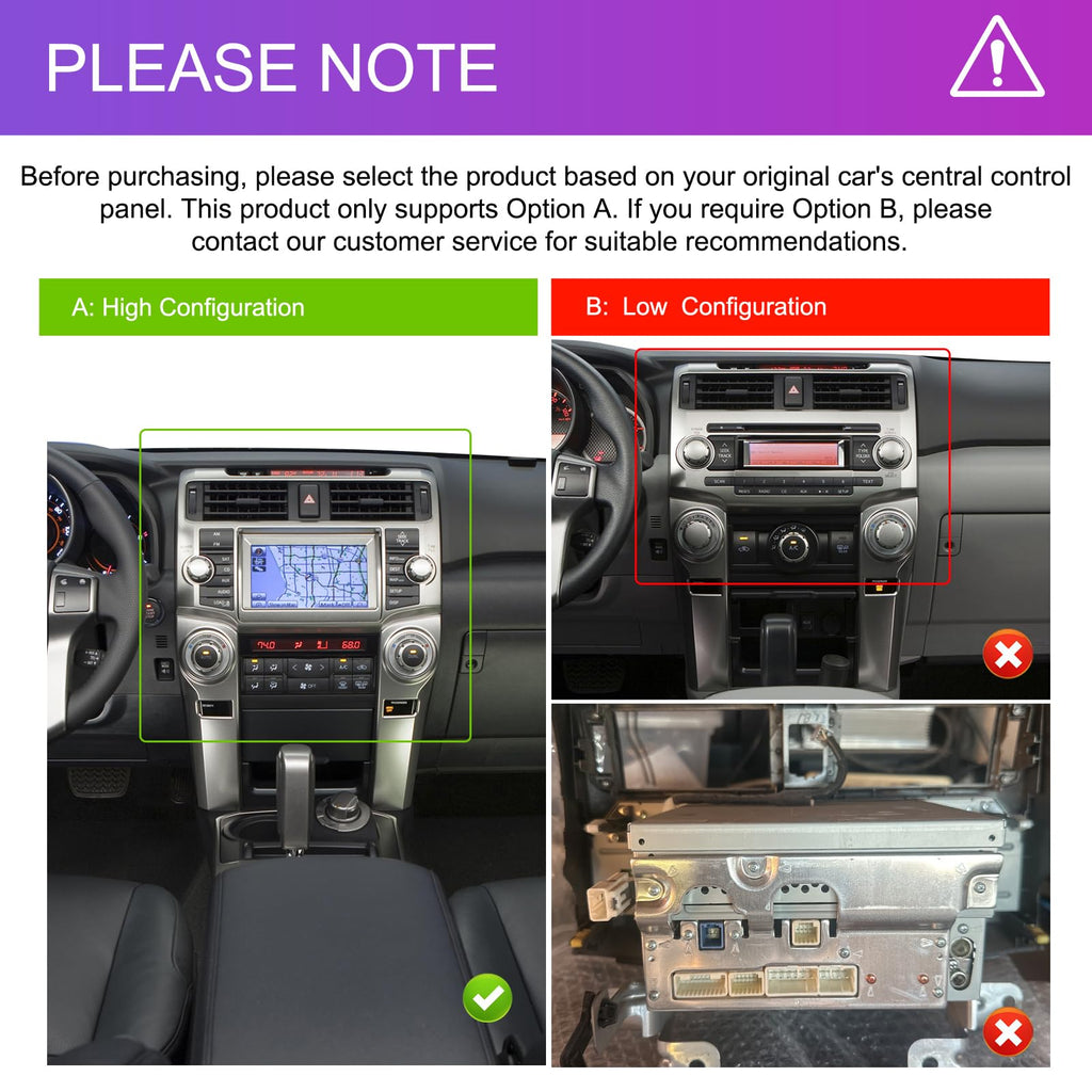 Rimoody 4G+128G Android 15 Car Stereo for Toyota 4runner 2010-2020, 5G WiFi