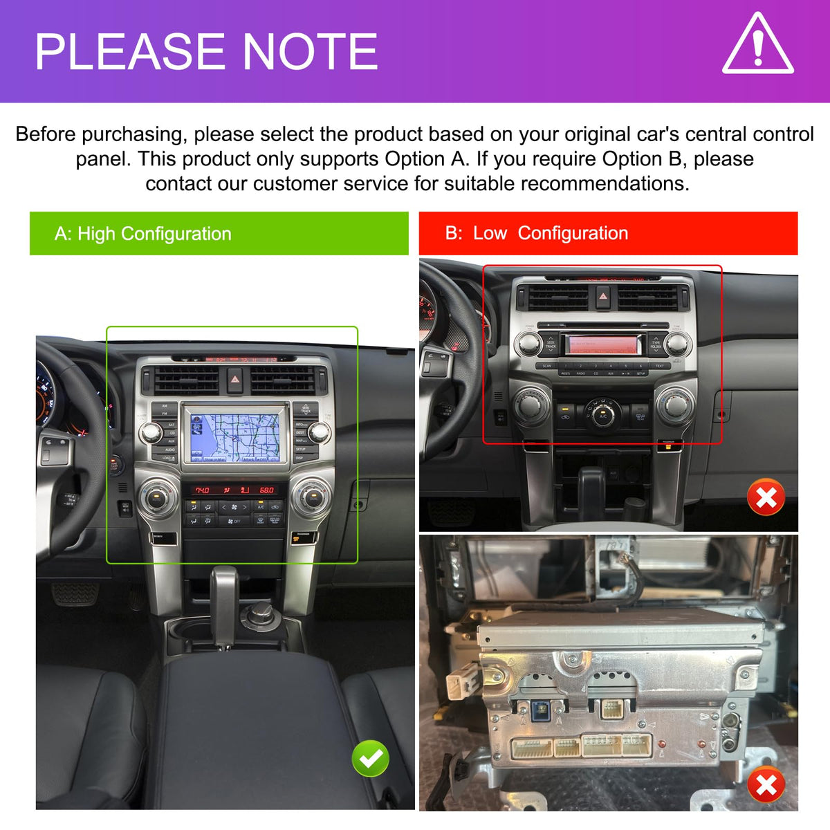 Rimoody 4G+128G Android 15 Car Stereo for Toyota 4runner 2010-2020, 5G WiFi