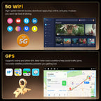 4+128GB Android 15 Car Stereo for Subaru Impreza 2003-2006 Wireless Carplay Android Auto, 9 Inch Incell Touch Screen Car Stereo with GPS, Backup Camera, Bluetooth, FM/RDS, EQ, WiFi, SWC
