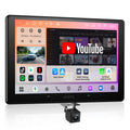 9" Android Doubel DIN Car Stereo, 4G LTE, 8 Core QLED AI Radio