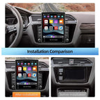 Android 13 Car Stereo Upgrade for Jeep Commander 2006-2010 Radio Head Unit 9.7inch Touchscreen Double Din Stereo with Wireless Carplay Android Auto GPS WiFi Backup Camera,2+32G