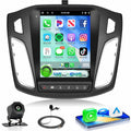 4G+64G Radio for Ford Focus 2012-2018 Car Stereo with Wireless Carplay Android Auto,Bluetooth5.0/32EQ 9.7 inch IPS Touch Screen Android 15 FM/RDS GPS WiFi AHD Backup Camera