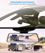AUTO-VOX T9PRO OEM Rear View Mirror Camera with Detached Front Lens