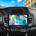 4G+128G Car Radio Stereo for Honda Accord 2013 2014 2015 (with Knob on OEM Screen) with Wireless CarPlay Android Auto/Android 15/10 inch 1280 * 720 in-Cell Touch Screen/GPS/Bluetooth/Backup Camera