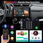 8 Core Car Stereo Radio for Honda CRV 2017-2021, 4+64G 10" QLED Touch Screen Car Radio with Wireless Carplay/Android Auto with WiFi GPS Navigation, Bluetooth, SWC/AM FM Radio