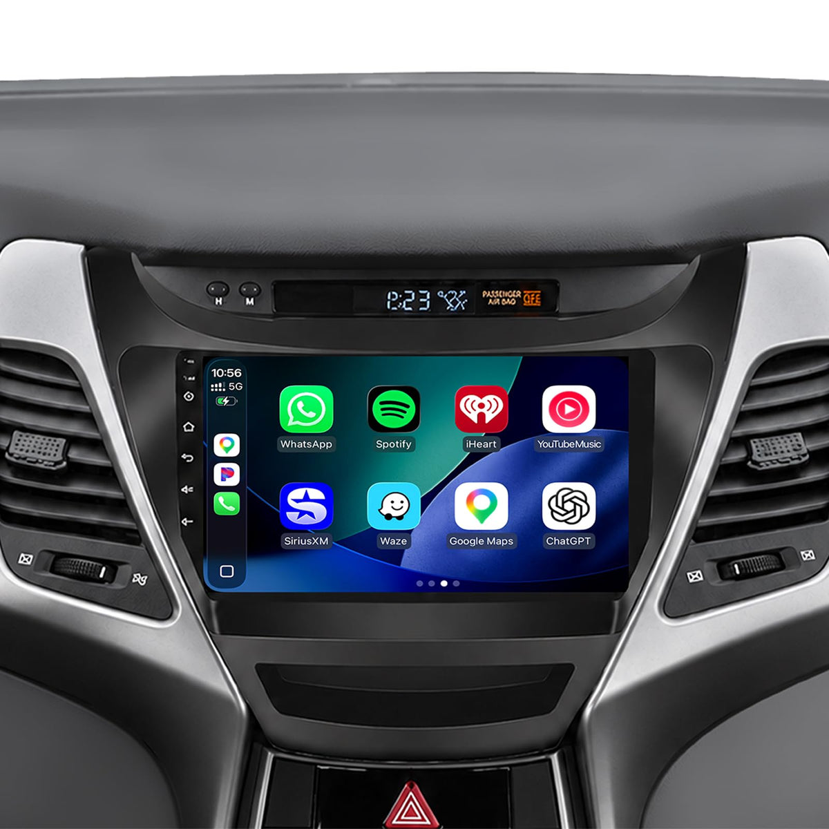 64G Car Radio Stereo for Hyundai Elantra 2014 2015 2016 Wireless CarPlay