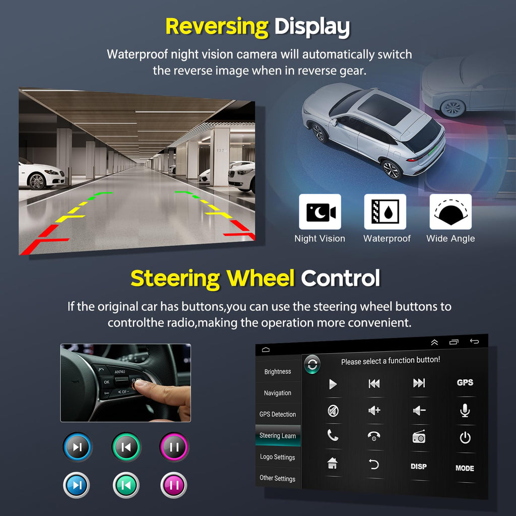 Android 15 Car Radio Stereo Upgrade for Toyota Corolla 2018-2021