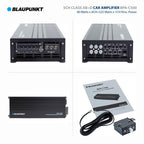Blaupunkt BPA-C500 Car Audio Class AB + Class D 5-Channel 3600W Stereo Amplifier