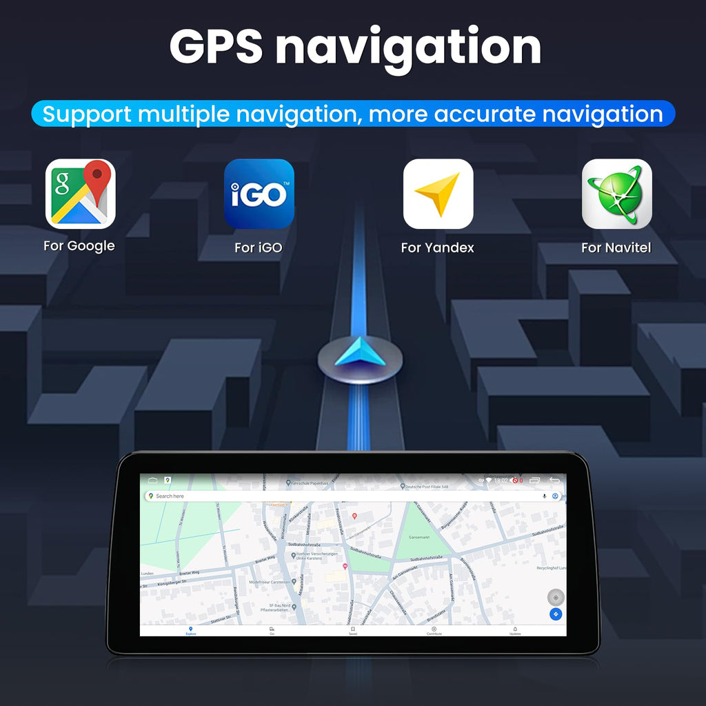 8Core 4GRAM 64GROM Car Radio Stereo for Toyota RAV4 2019-2022: 12.3 inch Android 5G WiFi Wireless CarPlay Android Auto - with GPS Navigation Upgrade(RDS High-Fidelity Sound) Head Unit