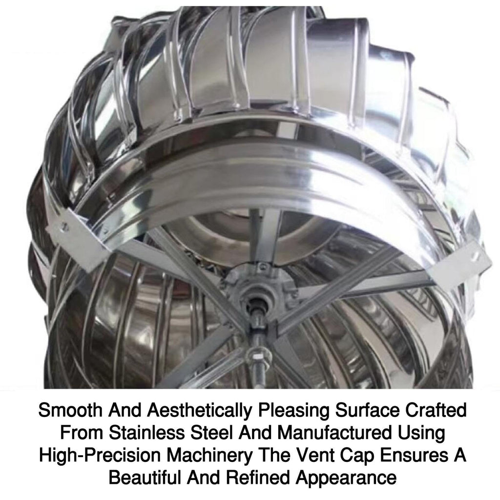 Turbine Roof Ventilator, Wind-driven Rotary Ventilator