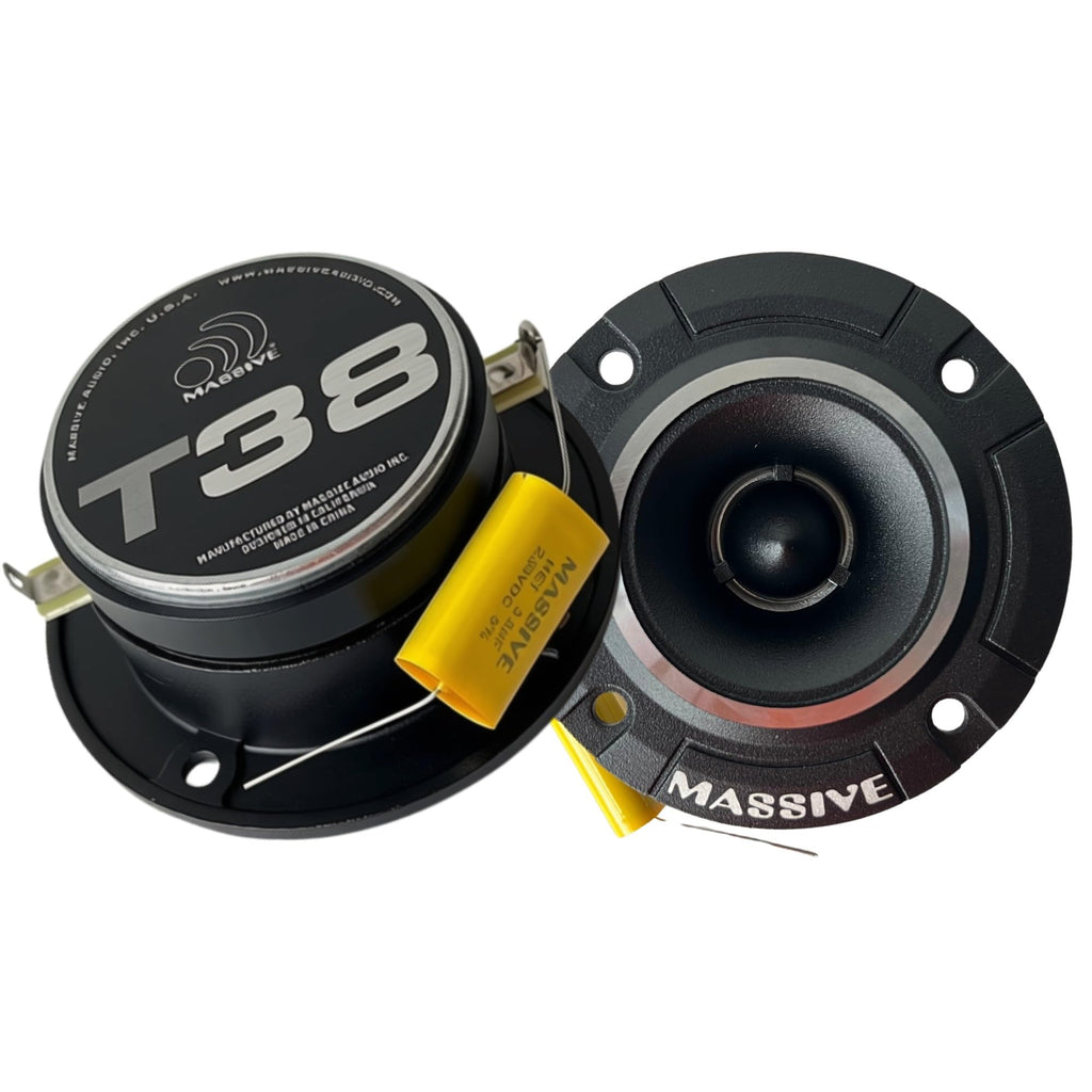 Massive Audio MT6 Power Super Tweeter, 1.5" Voice Coil