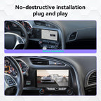 10.9 inch Screen Android 13.0 Car Stereo for Corvette C7 Car AutoRadio Navigation Muleimedia Player DSP Unit with carplay Android auto (6-128GB)