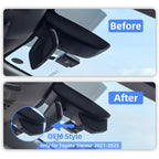 4K & Rear 1080P Dash Cam for Toyota Sienna 2021-2026,Integrated OEM Look