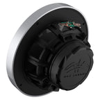 Wet Sounds OE-65ic-S-RGB 6.5" OEM Replacement Speakers with Silver Grill and RGB Lighting 3 Pairs