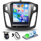 4G+64G Radio for Ford Focus 2012-2018 Car Stereo with Wireless Carplay Android Auto,Bluetooth5.0/32EQ 9.7 inch IPS Touch Screen Android 15 FM/RDS GPS WiFi AHD Backup Camera