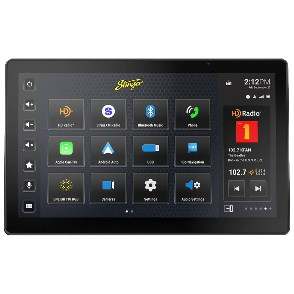 Wrangler JL Gladiator JT Stereo 1080p Full HD Radio,