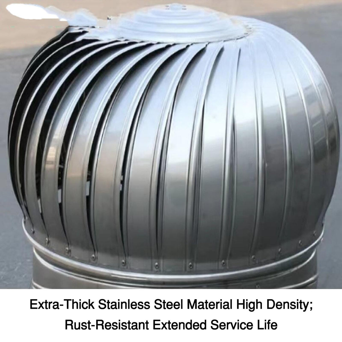 Turbine Roof Ventilator, Wind-driven Rotary Ventilator