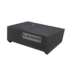 2019-2024 Sierra Crew Cab 12"" Sub Box Subwoofer Enclosure Solo Baric