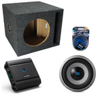 Alpine S-W12D4 Dual 12" Loaded Sub Box with S-A60M Amplifier