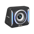 Alpine S2-SB10 10" S-Series Halo PrismaLink Preloaded Subwoofer Wedge Enclosure with RGB Lighting