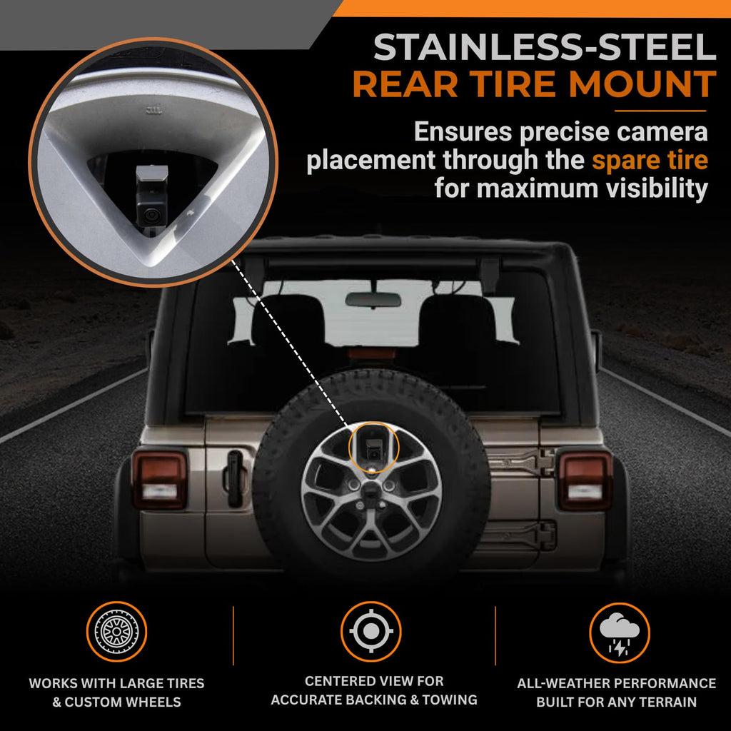 SUTV-8858 SummitView Adjustable Rear Vision System