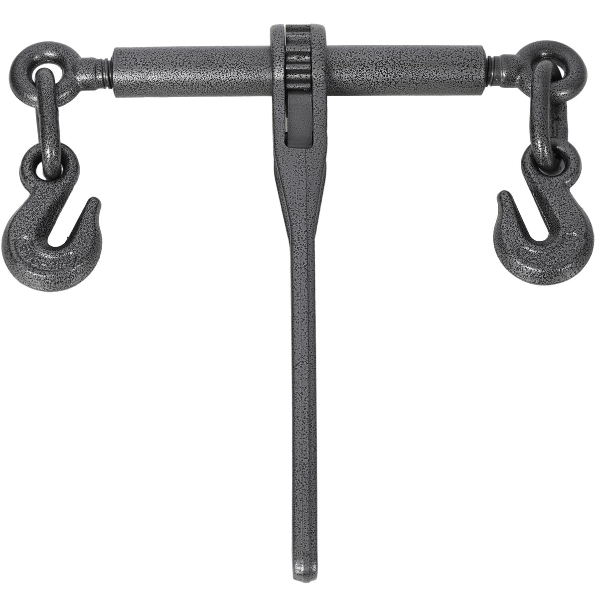 Heavy-Duty Ratchet Binders with Adjustable Hooks & 9200lbs Load Capacity - 4-Pack Black