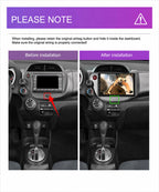 8 CORE 6G+128G Car Radio for Honda Fit 2008-2013 Wireless Carplay