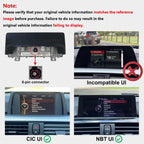 12.3" CarPlay Screen for BMW F30 F31 F32 F33 F34 F36 2012-2017